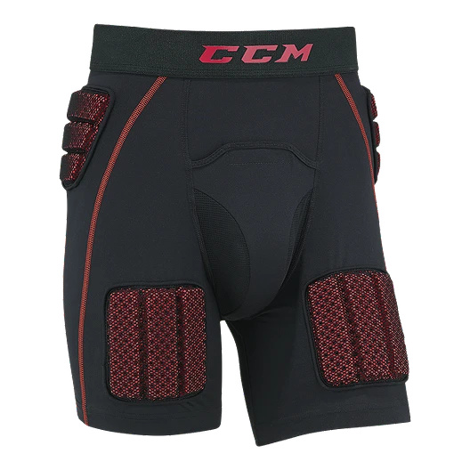 CCM Quicklite Ball Hockey Padded Shorts Senior 2 CCM Quicklite Ball Hockey Padded Shorts Senior