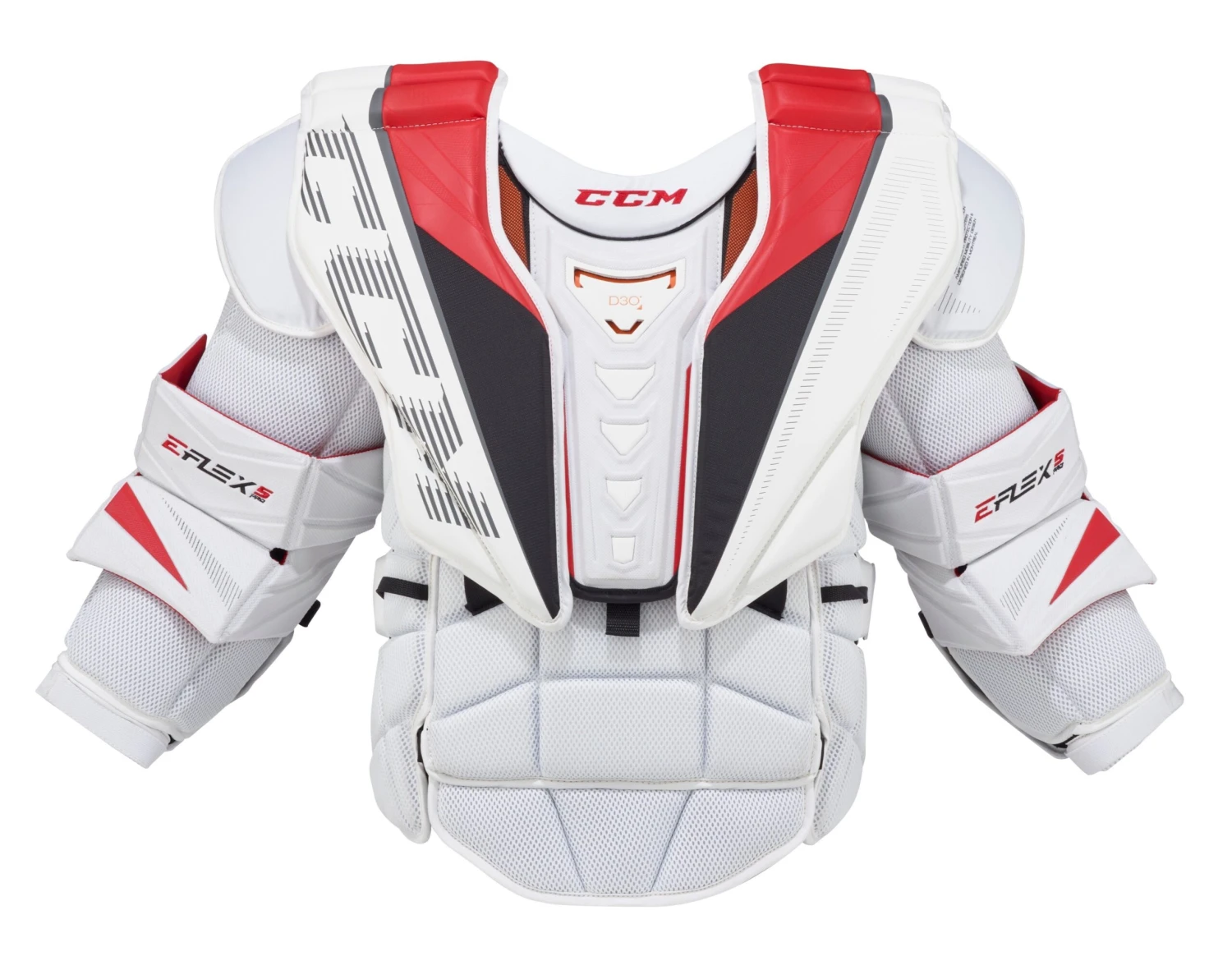 CCM EFLEX5 Senior Goalie Chest Protector (White) 3 CCM EFLEX5 Senior Goalie Chest Protector (White)