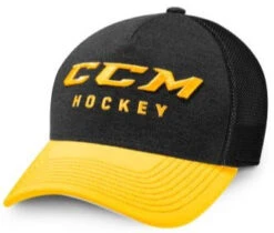 CCM True To Hockey Trucker Cap Adult -Ccm C7846 BLK