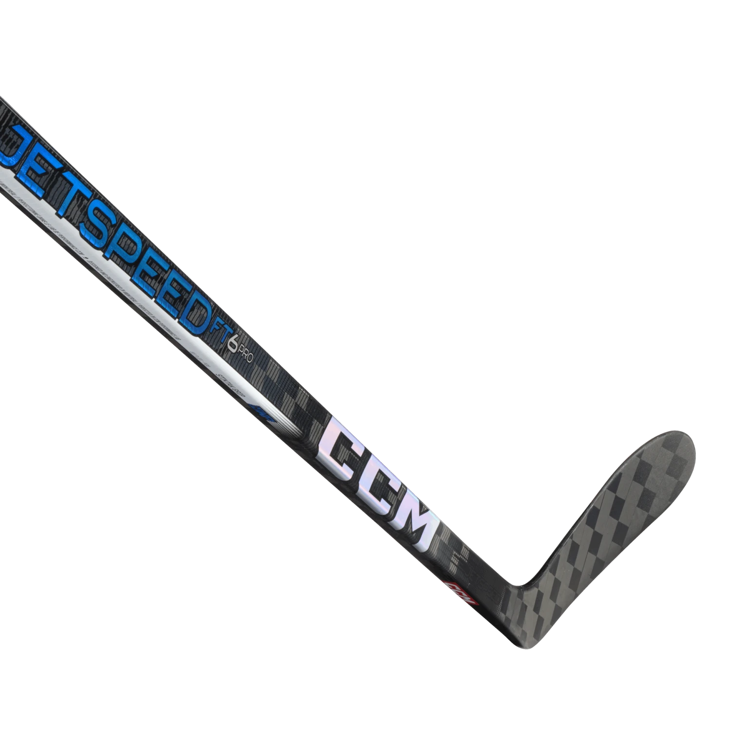 CCM JetSpeed FT6 Pro Intermediate Hockey Stick (Blue) 5 CCM JetSpeed FT6 Pro Intermediate Hockey Stick (Blue) - Image 3