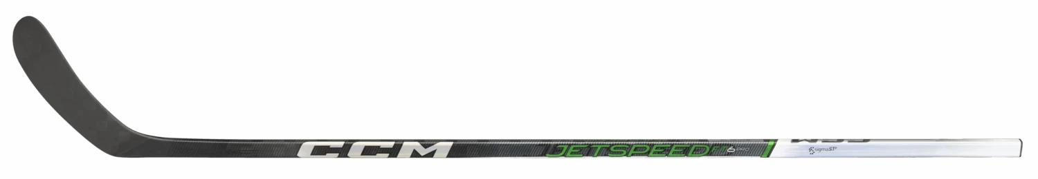 CCM JetSpeed FT6 Pro Intermediate Hockey Stick (Green) 4 CCM JetSpeed FT6 Pro Intermediate Hockey Stick (Green) - Image 2